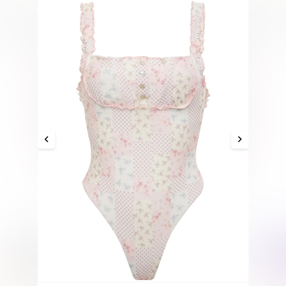 Frankie’s Bikinis x Sydney Sweeney 609 Ruffle One piece swimsuit